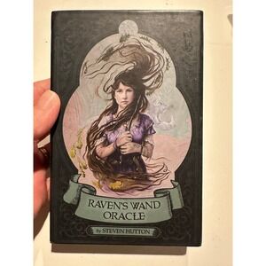 Raven's Wand Oracle Deck Steven Hutton US Games Systems 44 Cards Guidebook RWO44